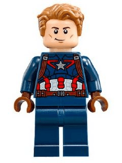 LEGO Captain America (sh0264) Super Heroes Minifigure