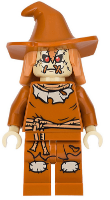 Scarecrow - Dark Orange Floppy Hat