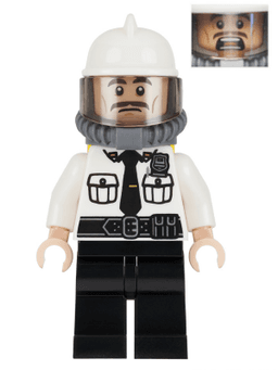Security Guard, Fire Helmet
