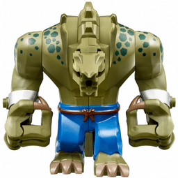 LEGO Killer Croc with Blue Pants and Claws (sh0321) minifigure