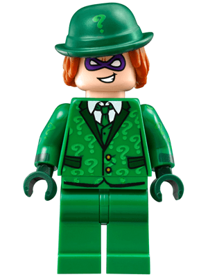 LEGO The Riddler (sh0334) Super Heroes Minifigure