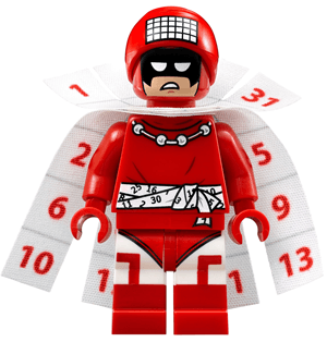 LEGO Calendar Man (sh0335) Super Heroes Minifigure
