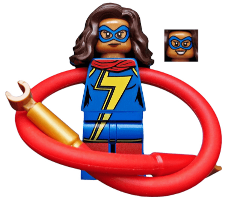 LEGO Ms. Marvel (Kamala Khan) (sh0375) Super Heroes Minifigure