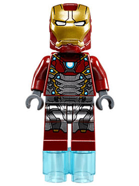LEGO Iron Man Mark 47 Armor (sh0405) Super Heroes Minifigure