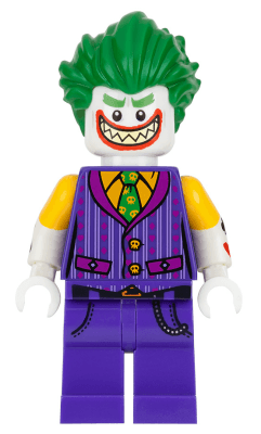 LEGO The Joker (sh0447) Super Heroes Minifigure
