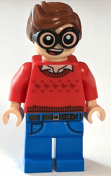 Dick Grayson, Red Sweater with Dark Red Robins