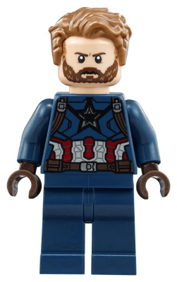 LEGO Captain America (sh0495) Super Heroes Minifigure
