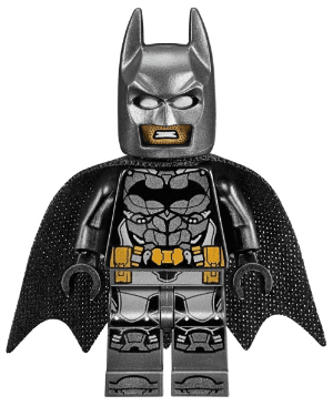 LEGO Batman Pearl Dark Gray Armor (sh0535) Super Heroes Minifigure