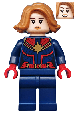 Captain Marvel (Carol Danvers) - Medium Nougat Hair