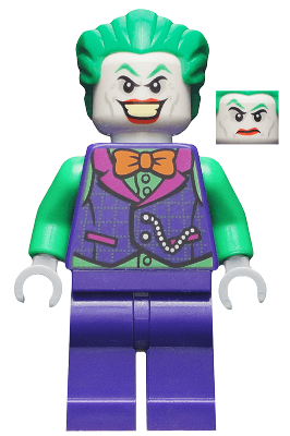 The Joker - Orange Bow Tie, Green Arms
