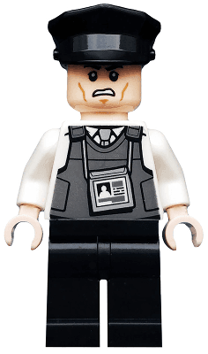 LEGO Prison Guard (sh0600) minifigure