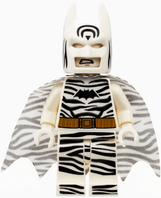 LEGO Zebra Batman (Comic-Con 2019 Exclusive) (sh0604) Super Heroes Minifigure