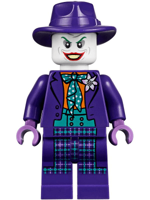The Joker - Dark Turquoise Bow Tie, Printed Legs
