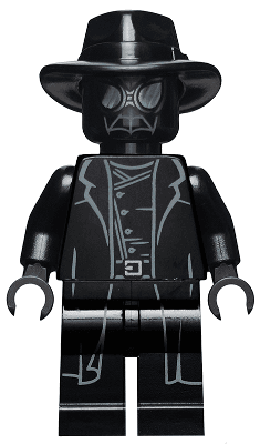LEGO Spider-Man Noir (Undetermined Legs) (sh0614) minifigure