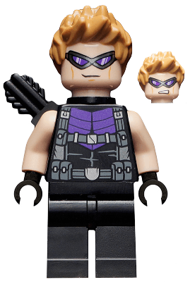 LEGO Hawkeye (sh0626) Super Heroes Minifigure