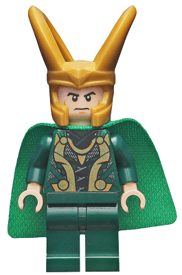 LEGO Loki (sh0644) Super Heroes Minifigure