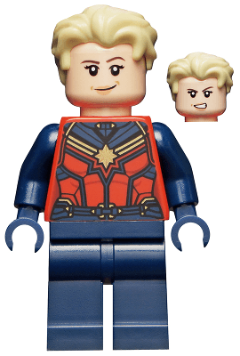 LEGO Captain Marvel (Carol Danvers) (sh0772) Super Heroes Minifigure