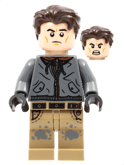 LEGO Bruce Wayne (sh0784) minifigure