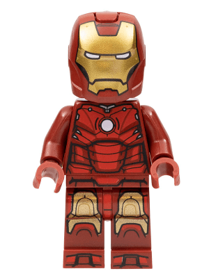 LEGO Iron Man Mark 3 Armor (sh0825) Super Heroes Minifigure