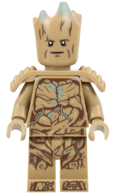 Groot, Teen Groot - Dark Tan with Shoulder Armor