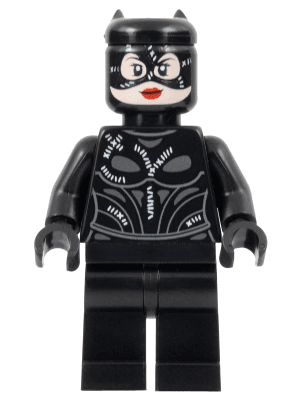 Catwoman - Black Stitched Suit and Mask