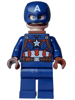 LEGO Captain America (sh0973) minifigure