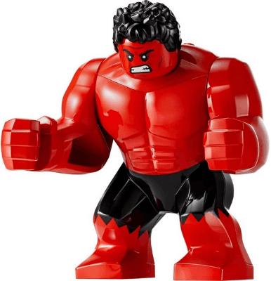 LEGO Red Hulk (sh1001) Super Heroes Minifigure