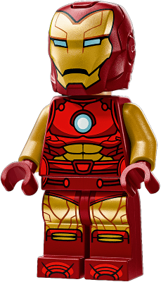 LEGO Iron Man (sh1008) Super Heroes Minifigure