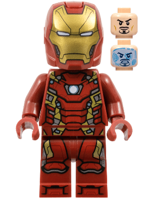 LEGO Iron Man Mark 46 Armor (sh1017) Super Heroes Minifigure