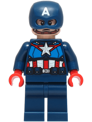 LEGO Captain America (sh1093) Super Heroes Minifigure