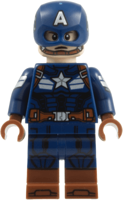 LEGO Captain America (sh1128) Super Heroes Minifigure