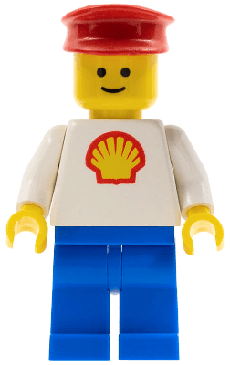 LEGO Shell (Classic) (shell001) Town / City Minifigure