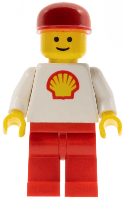 Shell - Classic - Red Legs, Red Cap