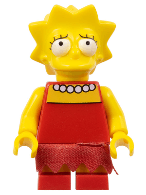 LEGO Lisa Simpson (sim004) The Simpsons Minifigure