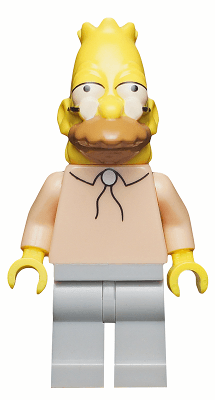 LEGO Grampa Simpson The Simpsons Series 1 (Minifigure Only without Stand and Accessories) (sim012) minifigure