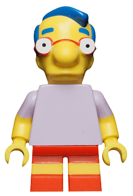 LEGO Milhouse Van Houten The Simpsons Series 1 (Minifigure Only without Stand and (sim015) Collectible Minifigures Minifigure