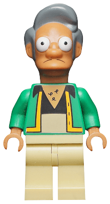 LEGO Apu Nahasapeemapetilon The Simpsons Series 1 (Minifigure Only without Stand and Accessories) (sim017) minifigure