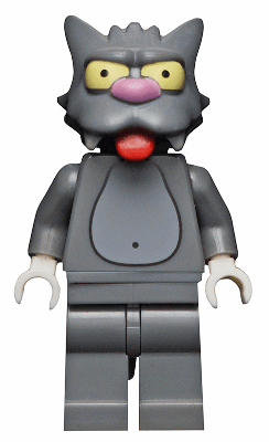 LEGO Scratchy The Simpsons Series 1 (Minifigure Only without Stand and Accessorie (sim020) Collectible Minifigures Minifigure