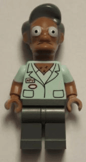 LEGO Apu Nahasapeemapetilon with Name Tag (sim025) minifigure