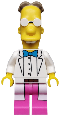 LEGO Professor Frink The Simpsons Series 2 (Minifigure Only without Stand and Accessories) (sim035) minifigure