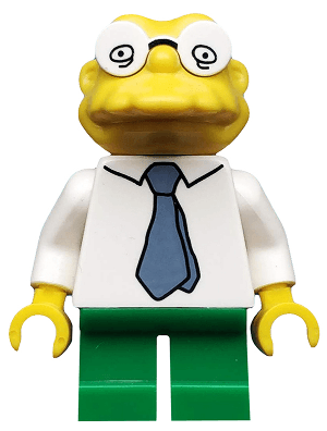 LEGO Hans Moleman The Simpsons Series 2 (Minifigure Only without Stand and Access (sim036) Collectible Minifigures Minifigure