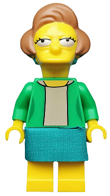 LEGO Edna Krabappel The Simpsons Series 2 (Minifigure Only without Stand and Accessories) (sim040) minifigure
