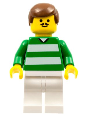 LEGO Soccer Player (soc002) Sports Minifigure