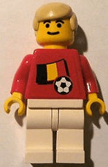 LEGO Soccer Player (soc024s02) Sports Minifigure