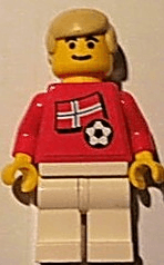 LEGO Soccer Player (soc024s05) Sports Minifigure