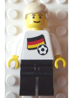 LEGO Soccer Player (soc025s01) Sports Minifigure