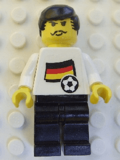 LEGO Soccer Player (soc031s01) Sports Minifigure