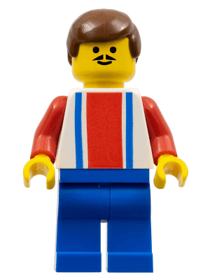 LEGO Soccer Player (soc049) Sports Minifigure