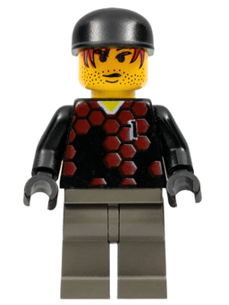 LEGO Soccer Player (soc055) minifigure