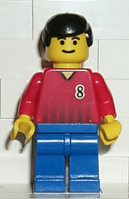 LEGO Soccer Player (soc065) minifigure